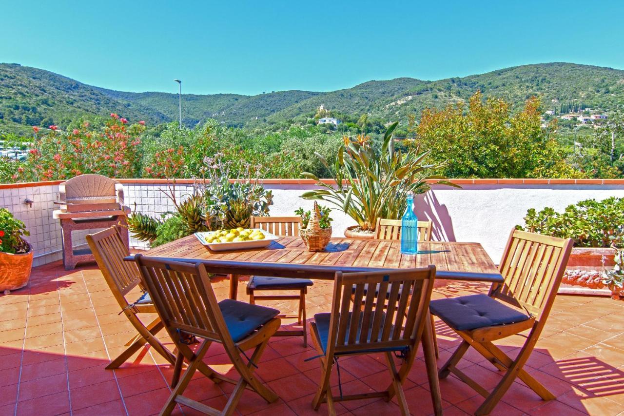 La Terrazza - Splendido Trilocale A Lacona Zewnętrze zdjęcie
